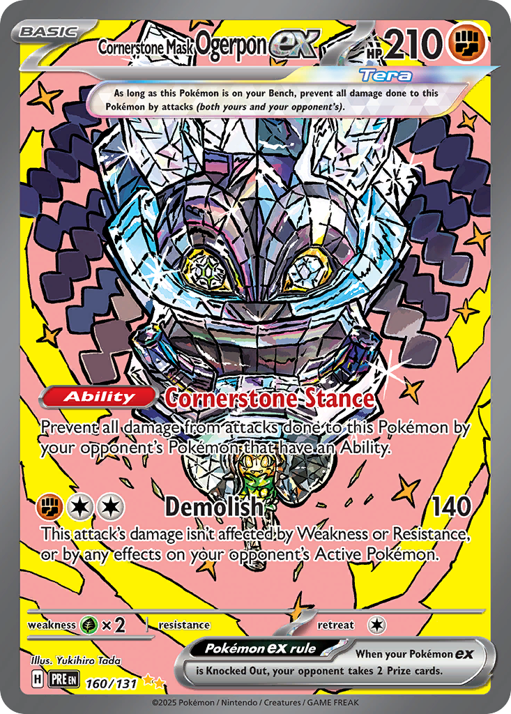 Cornerstone Mask Ogerpon ex - 160/131 - EN