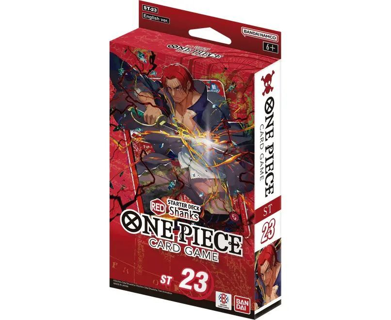 Red Shanks ST-23 Starter Deck - One Piece Card Game - EN Red Shanks ST-23 Starter Deck - One Piece Card Game - EN