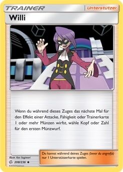 Willi 208/236 - Pokémon TCG