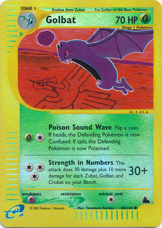 Golbat - 60/144 - Reverse Holo - EN