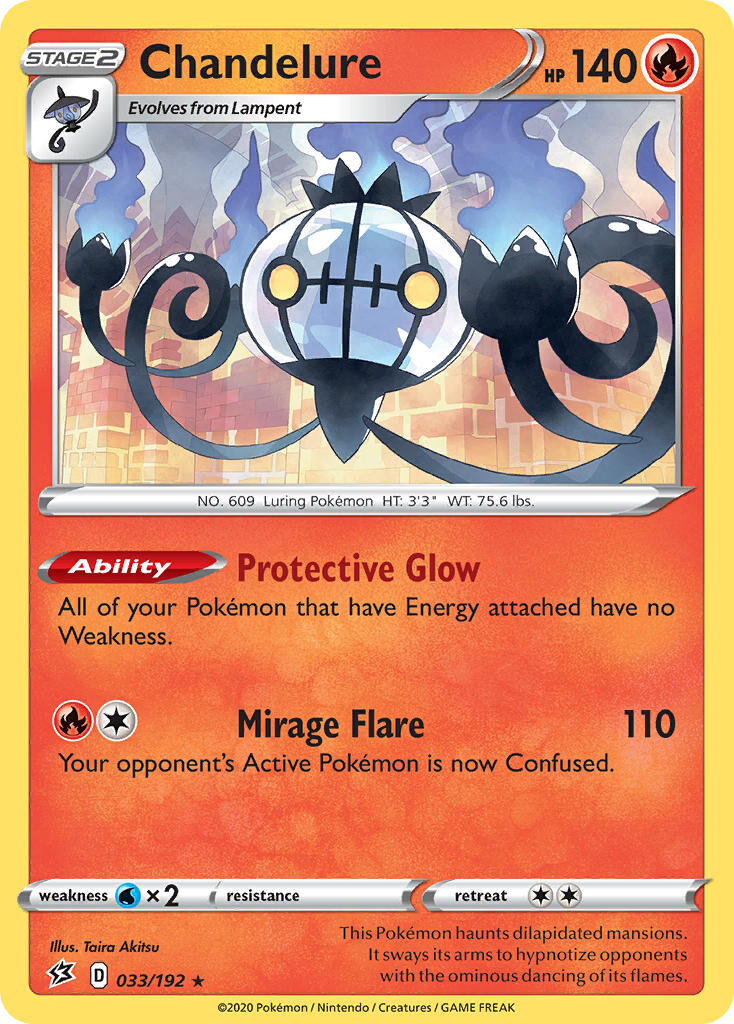 Chandelure - 033/192 - EN Chandelure - 033/192 - EN