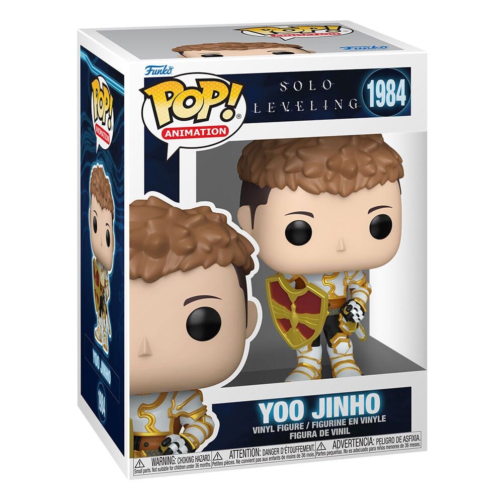 Solo Leveling POP! #1984 Animation Vinyl Figur Yoo Jinho 9 cm
