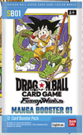 Fusion World Manga Booster 01 - (SB01) Booster Display (24) - Dragon Ball Super Card Game - EN Fusion World Manga Booster 01 - (SB01) Booster Display (24) - Dragon Ball Super Card Game - EN