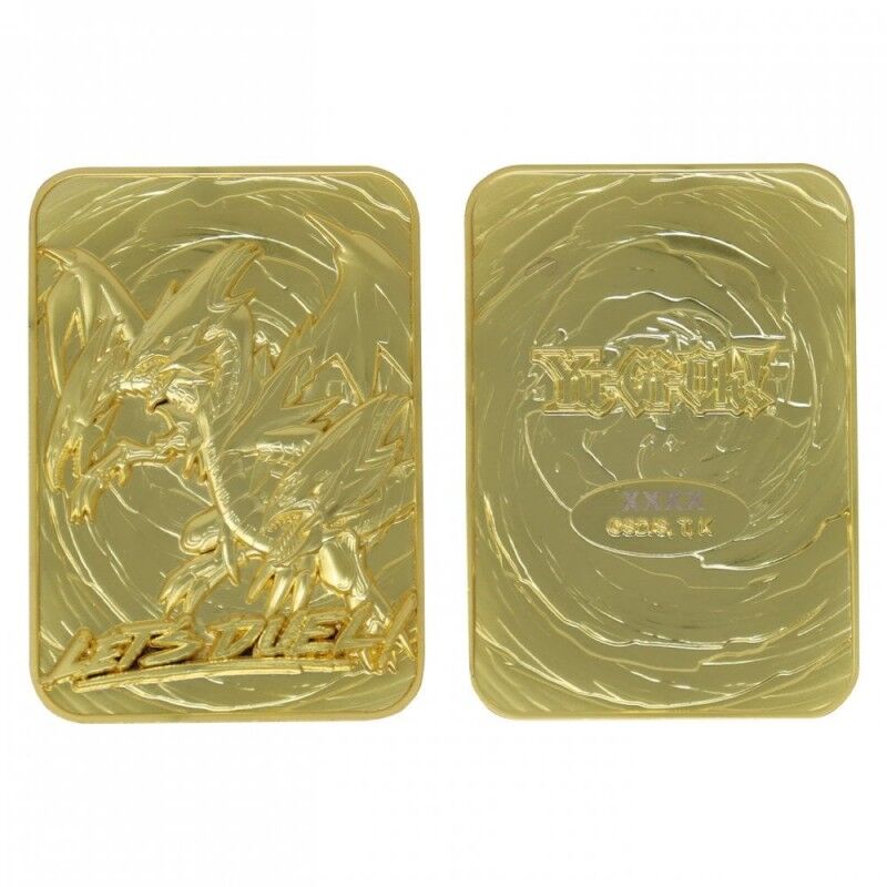 Yu-Gi-Oh! Blue Eyes Ultimate Dragon 24k Gold Plated Limited Edition Card