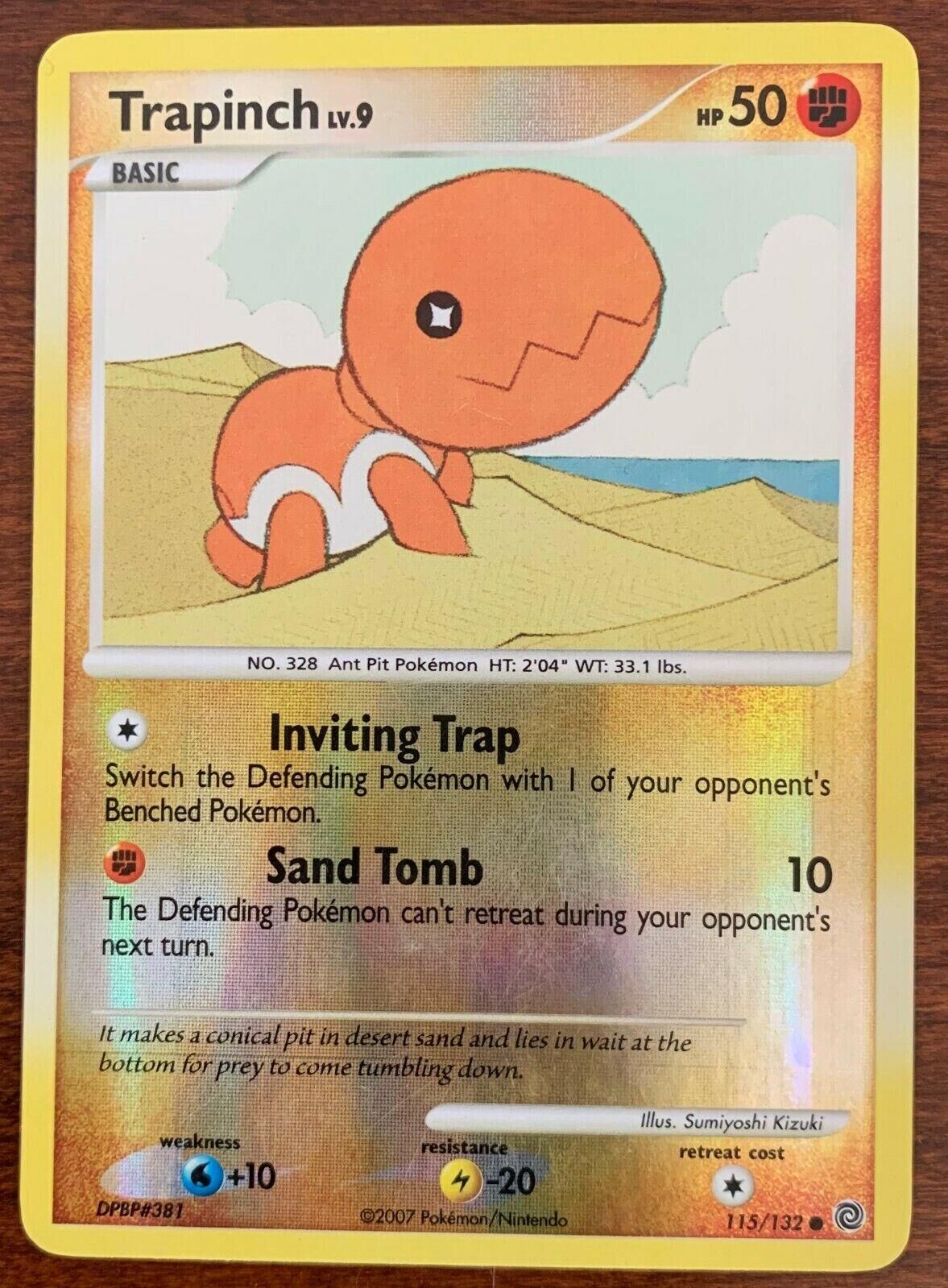 Trapinch - 115/132 - Reverse Holo - EN