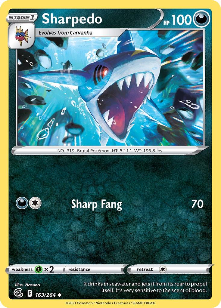 Sharpedo - 163/264 - EN Sharpedo - 163/264 - EN