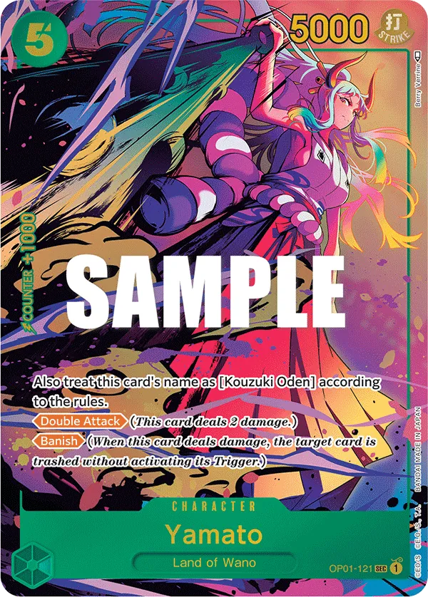 Yamato - OP01-121 - Alternate Art - EN