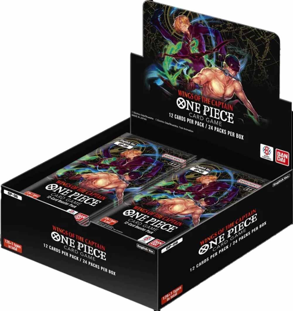 Wings of the Captain OP-06 Booster Display - One Piece Card Game - EN Wings of the Captain OP-06 Booster Display - One Piece Card Game - EN