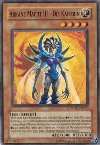 arkane-macht-iii-die-kaiserin-yu-gi-oh Arkane Macht III - Die Kaiserin - Yu-Gi-Oh!
