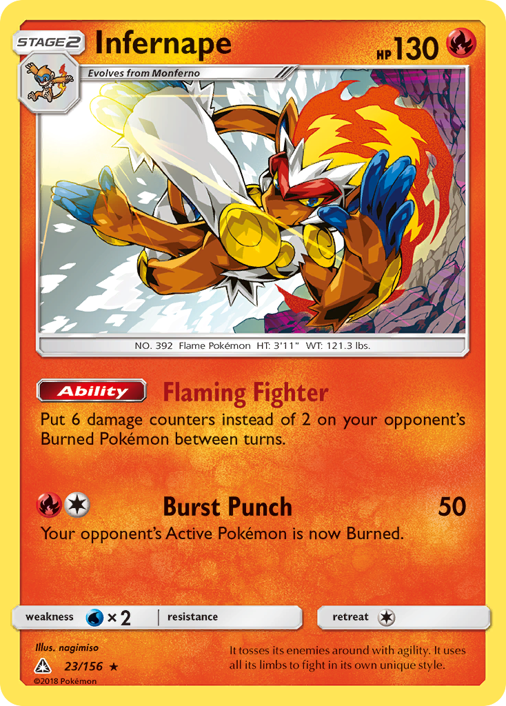 Infernape - 23/156 - EN Infernape - 23/156 - EN