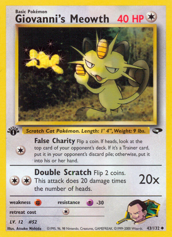 Giovanni’s Meowth - 43/132 - EN