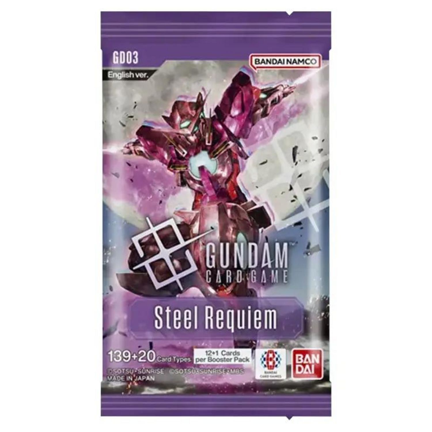 Steel Requiem GD03 Booster Display (24) - Gundam Card Game - EN