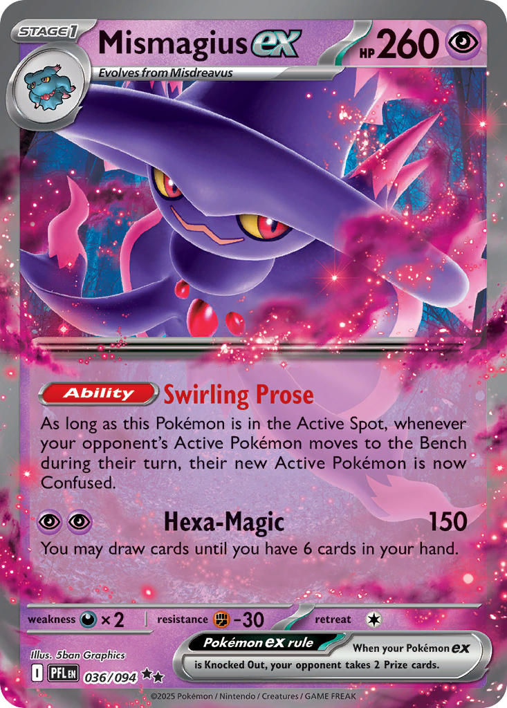 Mismagius ex - 036/094 - EN