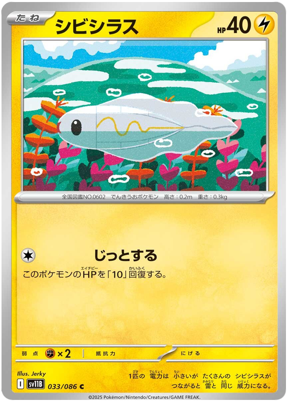 Tynamo - sv11b 033/086 - JP Tynamo - sv11b 033/086 - JP
