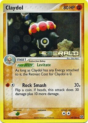Claydol - 24/106 - Reverse Holo - EN