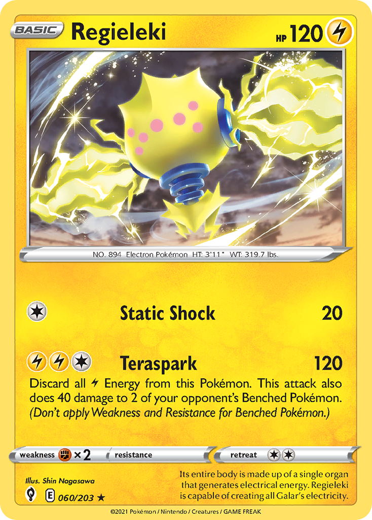 Regieleki V - 060/203 - Pokémon TCG - Near Mint - EN