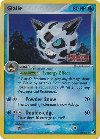 Glalie - 30/108 - Reverse Holo - EN
