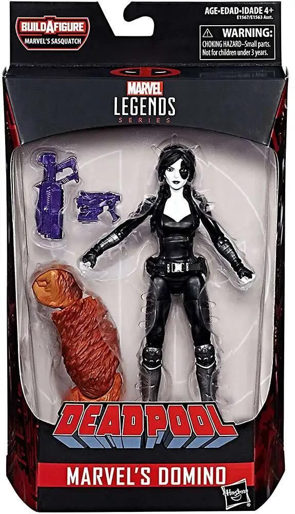 Deadpool Marvel Legends Sasquatch Series Domino Action Figure