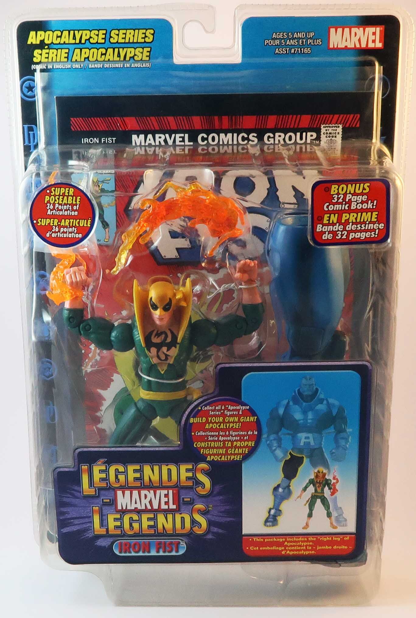 marvel_legends_toybiz_iron_fist_front Iron Fist Actionfigur Marvel