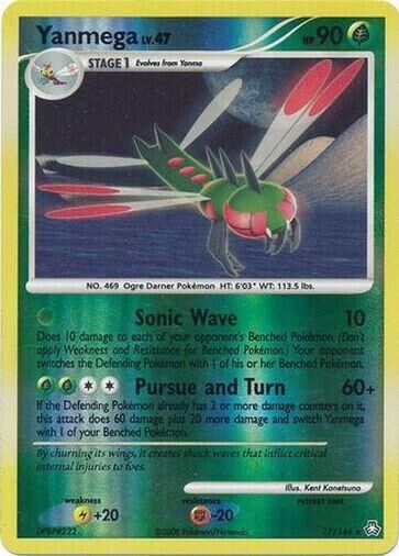 Yanmega - 17/146 - Reverse Holo - EN Yanmega - 17/146 - Reverse Holo - EN