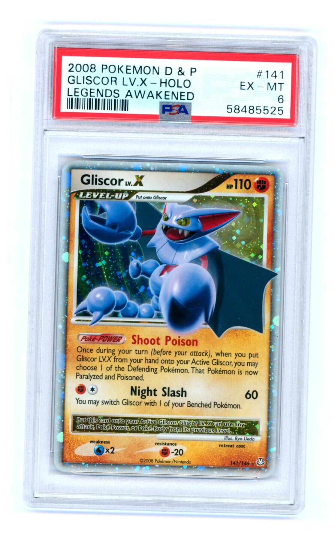gliscor-lv-x-141-146-legends-awakened-holo-psa-6-ex-mt-pokemon-58485525 Gliscor Lv. X 141/146 - Legends Awakened - Holo - PSA 6 EX-MT - Pokémon