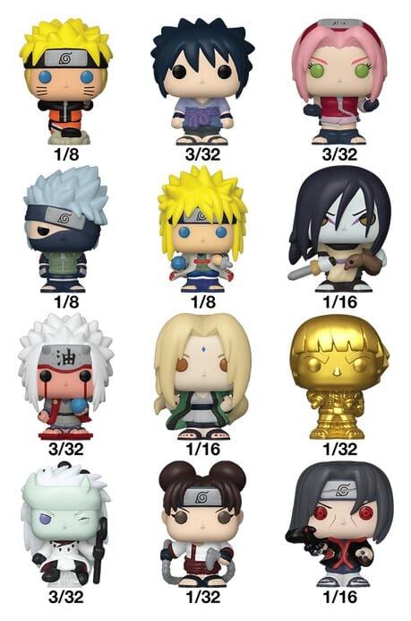 Naruto Bitty POP! Single Vinyl Figur - 1 Random -