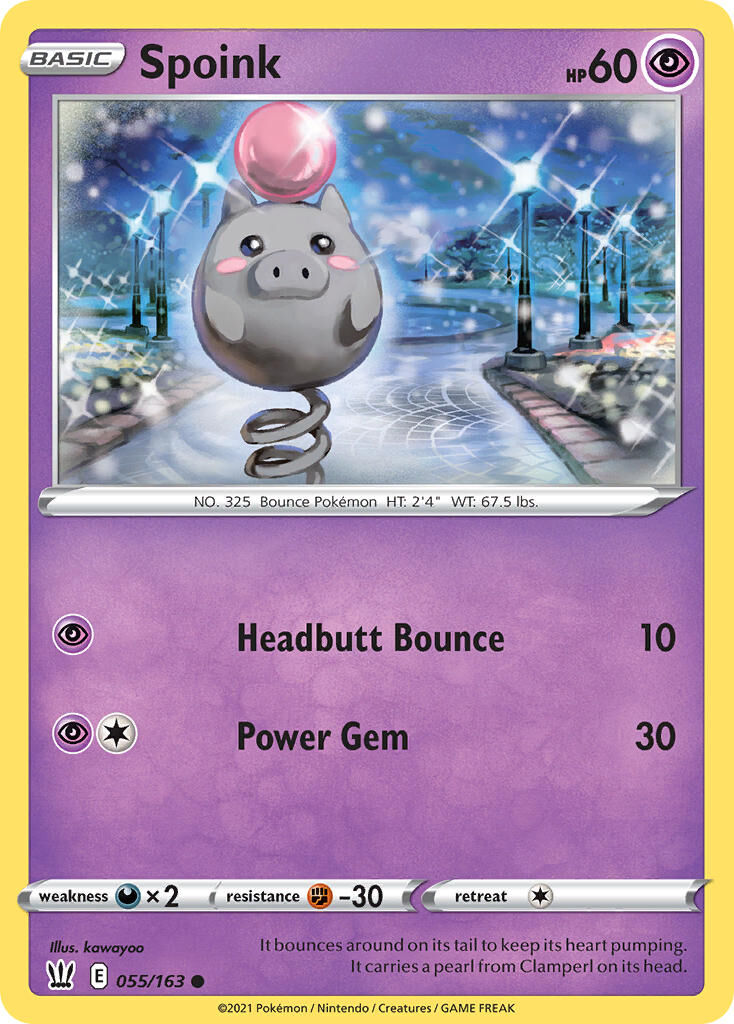 Spoink - 055/163 - EN