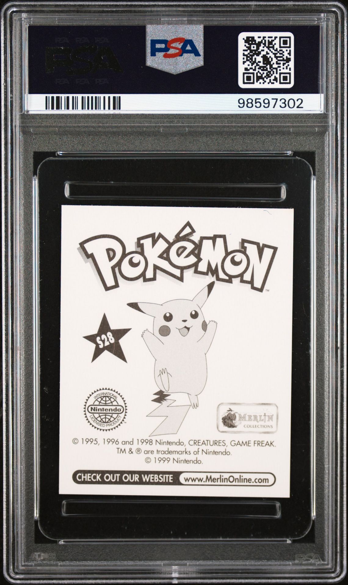 1999 MERLIN POKEMON S28 MISTY-PRISM - PSA 9 MINT - Pokémon