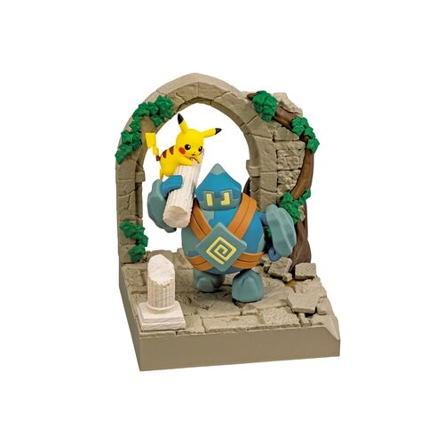 Re-ment Pokemon Diorama Collection Old Castle Ruins (1 Random)