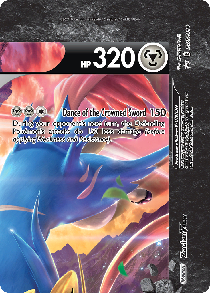 Zacian V-UNION - SWSH164/306 - EN Zacian V-UNION - SWSH164/306 - EN