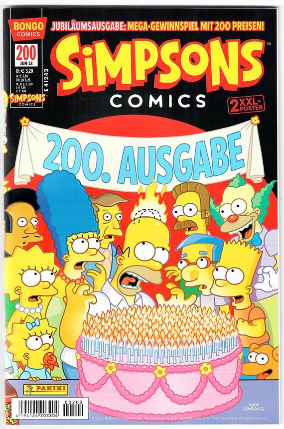 simpsons_200 Simpsons Comics #200