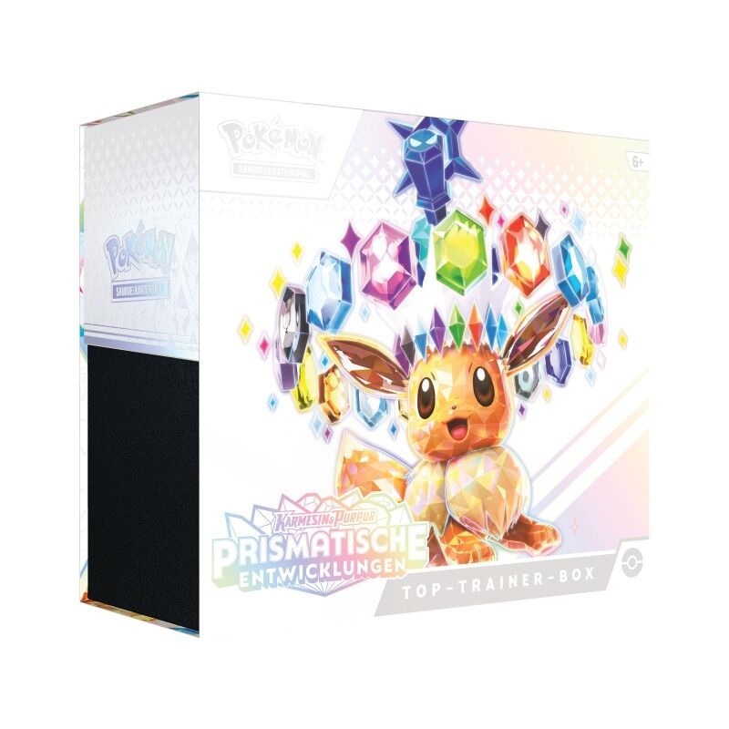 Pokémon TCG: Karmesin & Purpur - Prismatische Entwicklungen (SV8.5) Elite Trainer Box - DE Pokémon TCG: Karmesin & Purpur - Prismatische Entwicklungen (SV8.5) Elite Trainer Box - DE