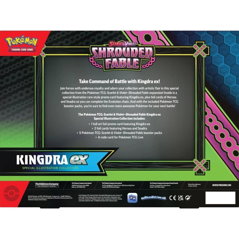 Pokémon Shrouded Fable SV06.5 - Kingdra ex Special Illustration Collection Box - EN