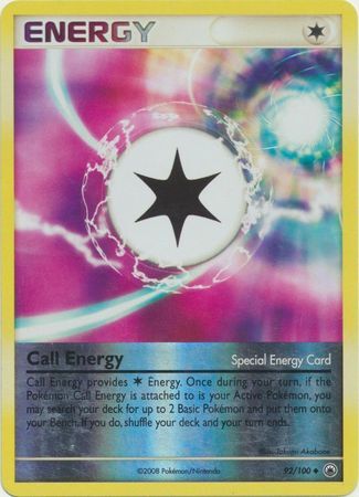 Call Energy - 92/100 - Reverse Holo - EN