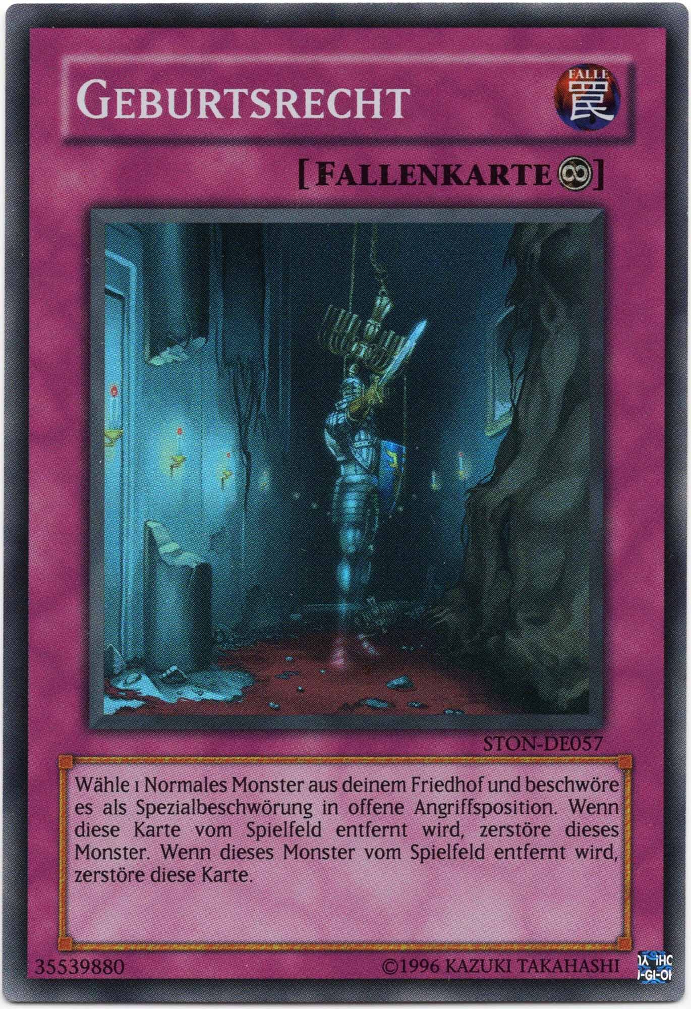 geburtsrecht-ston-de057-super-rare-near-mint Geburtsrecht - STON-DE057 - Super Rare (Near Mint)