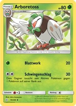 Arboretoss 019/236 - Pokémon TCG