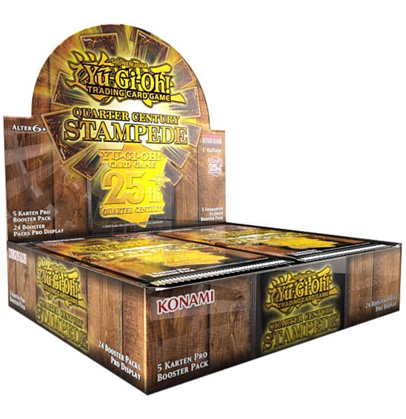 Quarter Century Stampede Booster Display (24) - 1. Auflage - Yu-Gi-Oh! - DE Quarter Century Stampede Booster Display (24) - 1. Auflage - Yu-Gi-Oh! - DE