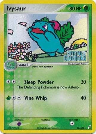 Ivysaur - 34/100 - Reverse Holo - EN Ivysaur - 34/100 - Reverse Holo - EN