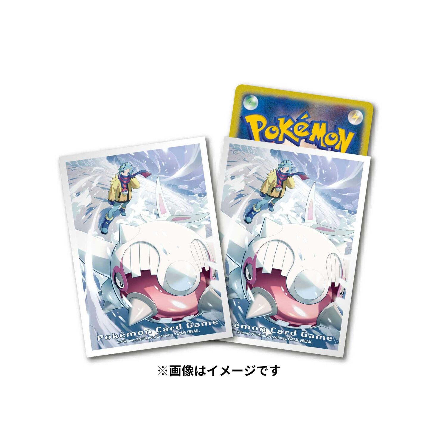 Pokemon Center Original Deck Sleeves Grusha & Cetitan Pokemon Center Original Deck Sleeves Grusha & Cetitan
