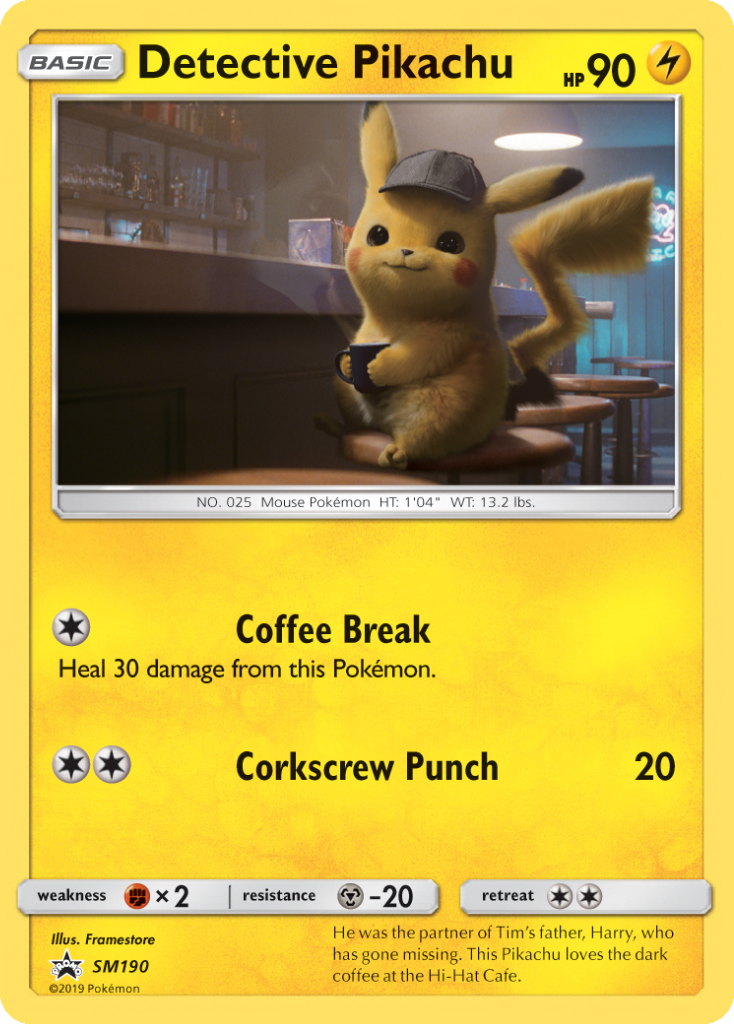Detective Pikachu - SM190/SM190 - EN Detective Pikachu - SM190/SM190 - EN