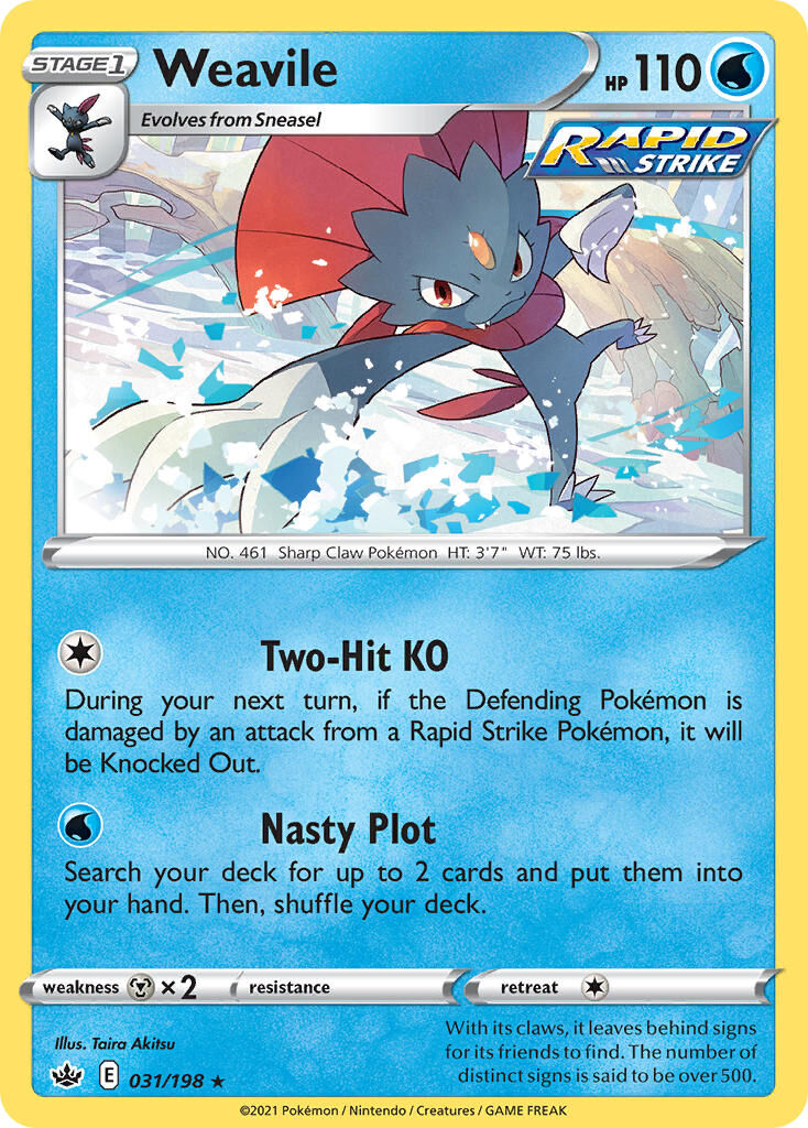 Weavile - 031/198 - EN