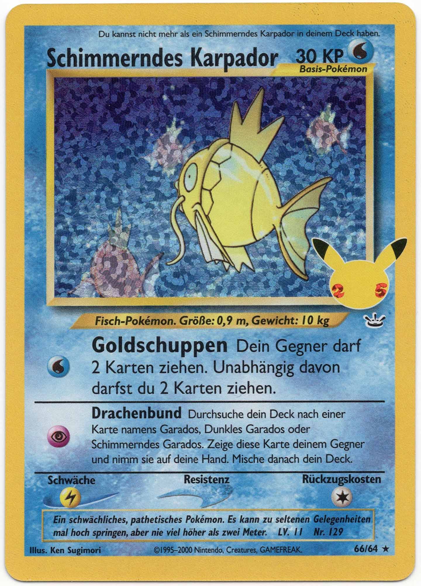 schimmerndes-karpador-66-64-pokemon-tcg-near-mint Schimmerndes Karpador - 66/64 - Pokémon TCG - Near Mint