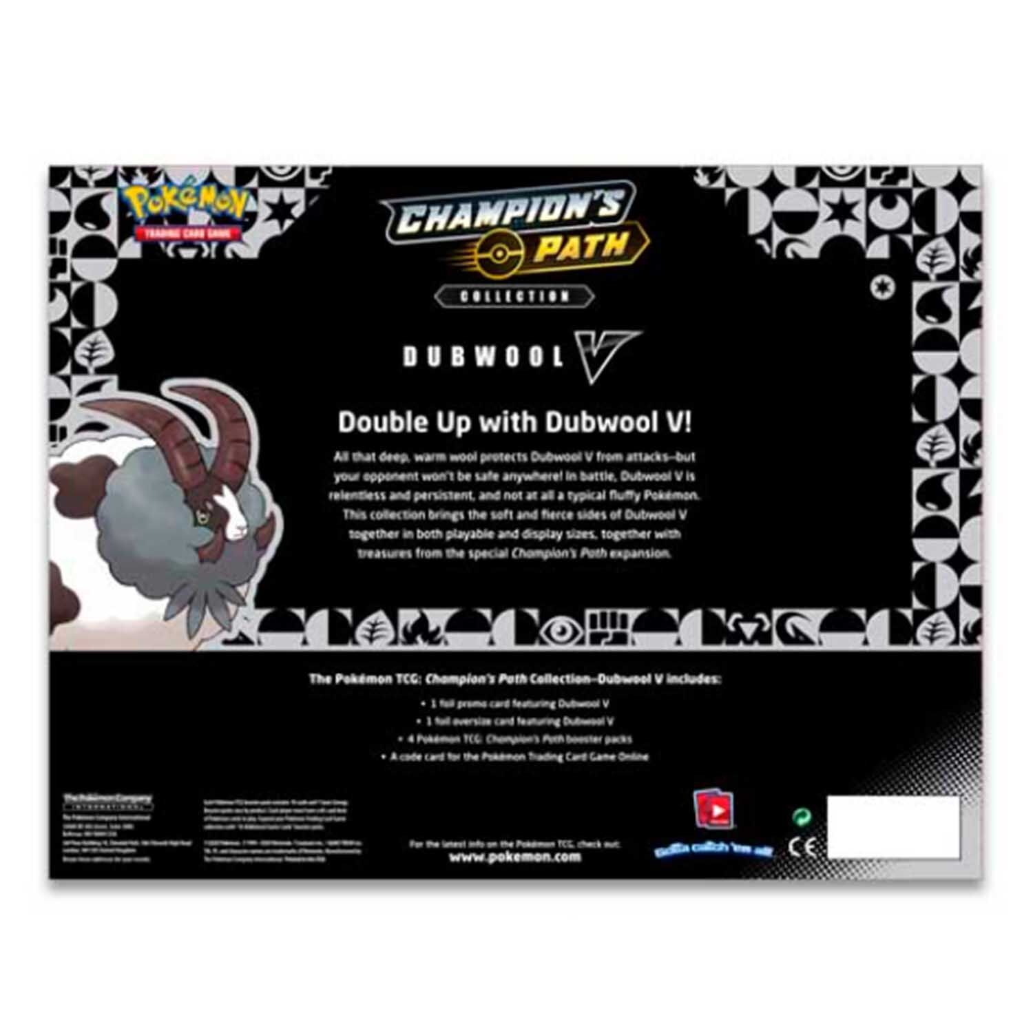Pokémon Champion's Path Dubwool V Collection Box - EN