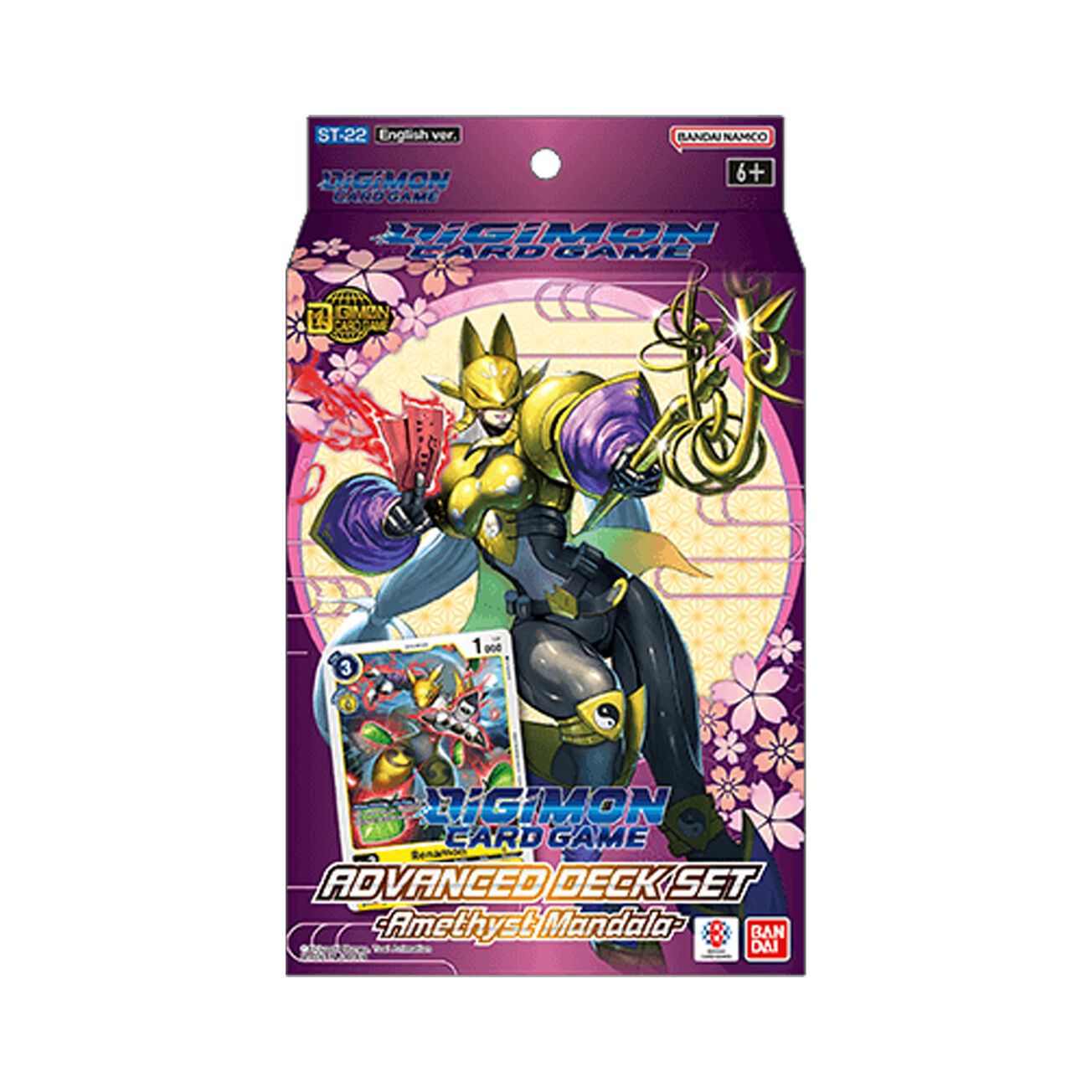 Amethyst Mandala Advanced Deck ST-22 - Digimon Card Game - EN Amethyst Mandala Advanced Deck ST-22 - Digimon Card Game - EN