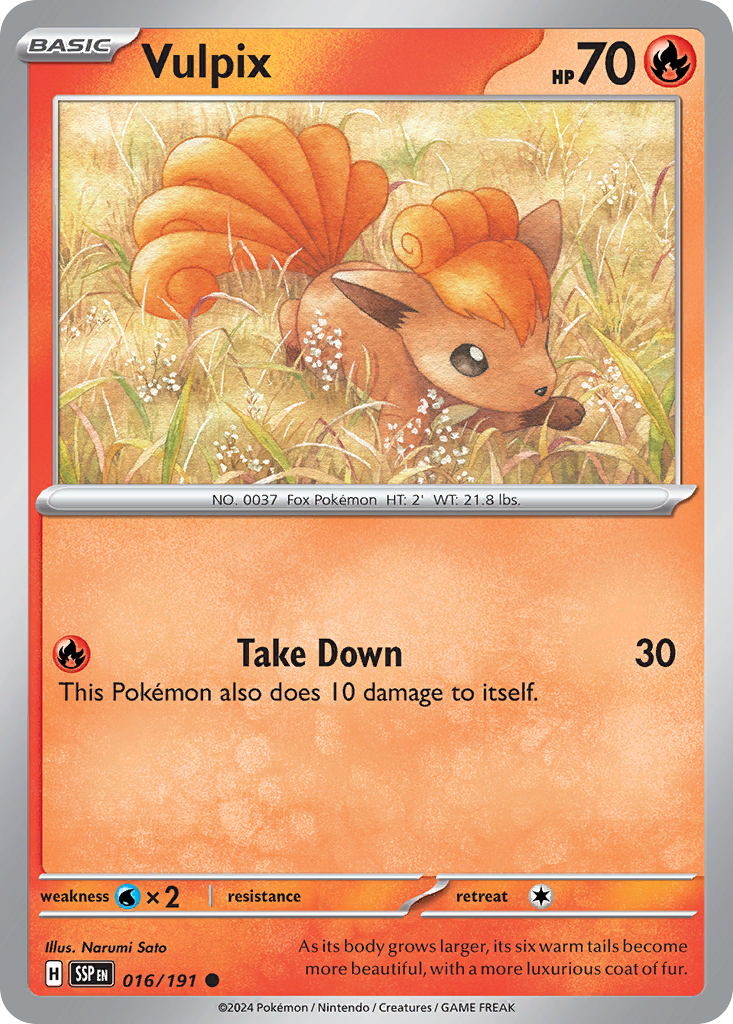 Vulpix - 016/191 - EN