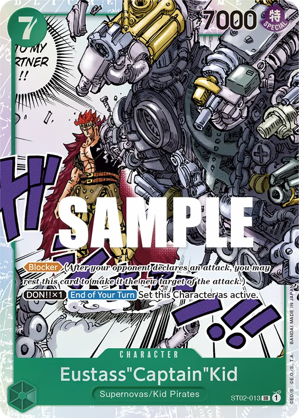 Eustass"Captain"Kid - ST02-013 Eustass"Captain"Kid - ST02-013