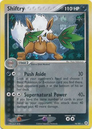 Shiftry - 14/101 - Reverse Holo - EN