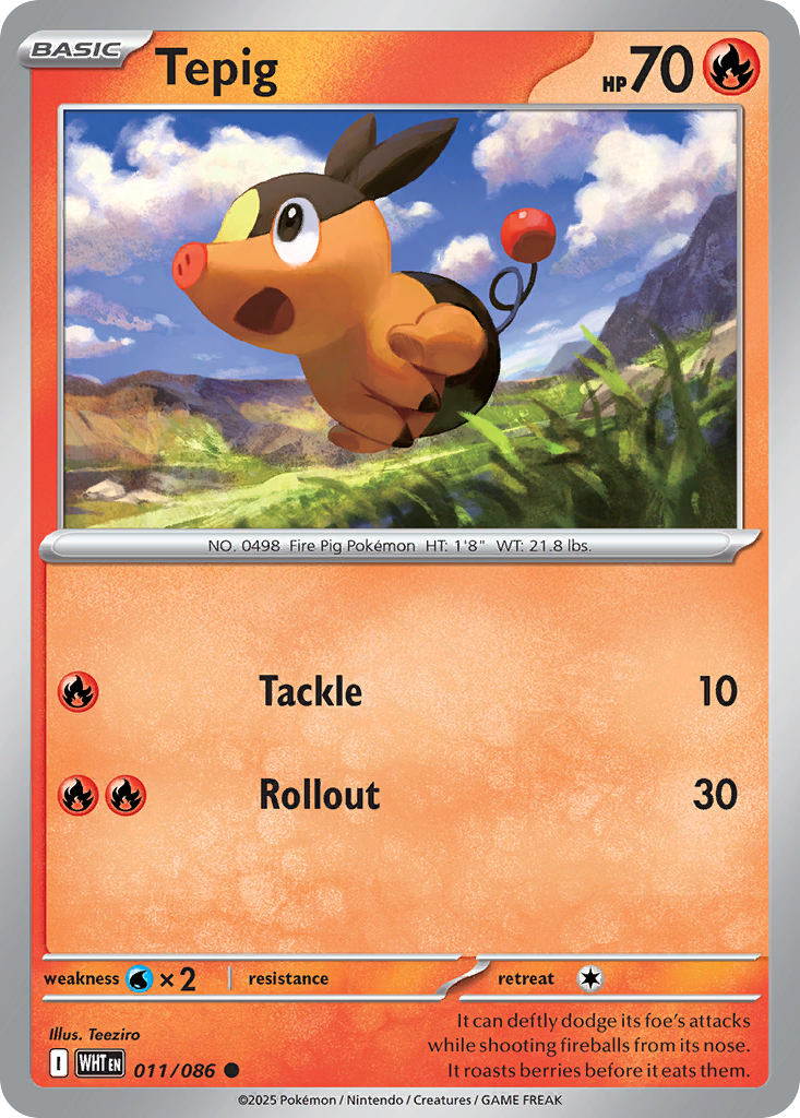 Tepig - 011/086 - EN Tepig - 011/086 - EN