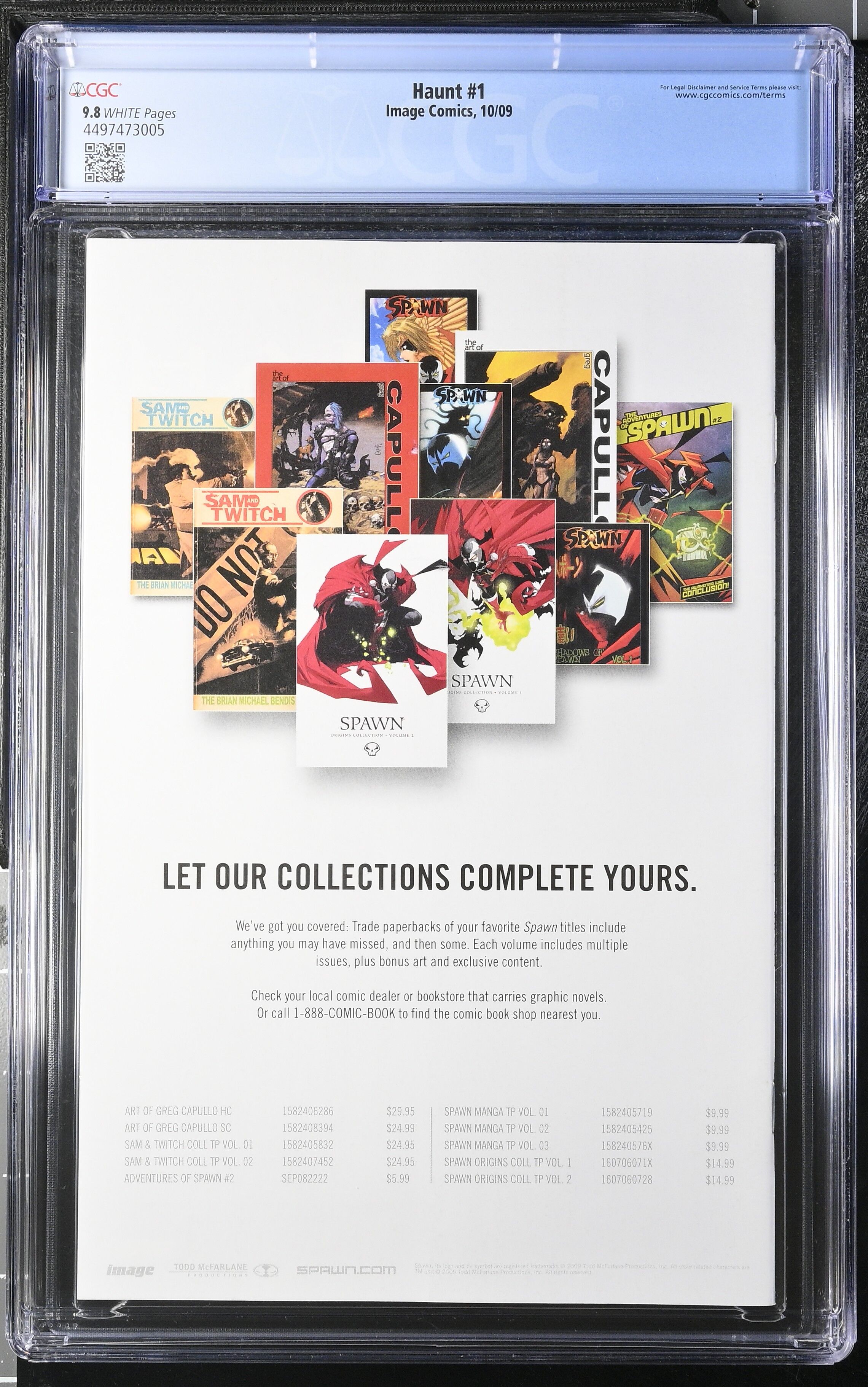 Haunt #1 CGC 9.8