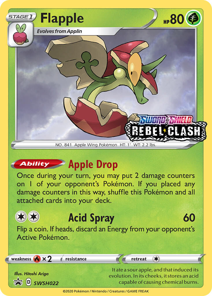 Flapple - SWSH022/306 - EN Flapple - SWSH022/306 - EN